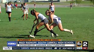 Student athlete Madi Radnoff South Carroll High School