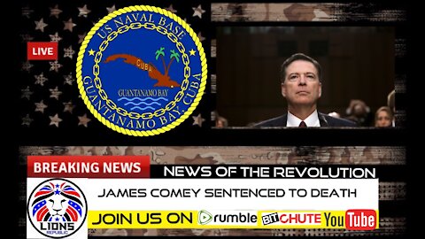 MILITARY SENTENCE JAMES COMEY TO DEATH BY GUILLOTINE