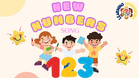 Fun Song For Learning Numbers | For Toddlers | Preschoolers | Educational Numbers Song | 123