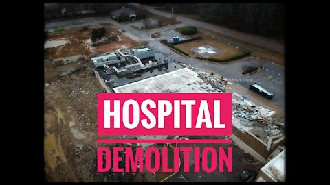 Hospital Demolition | DJI Spark