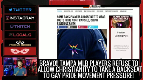 TAMPA BAY RAYS PLAYERS STIFLE POLITICAL WOKISM!! ITS A START BUT NOT ENOUGH!