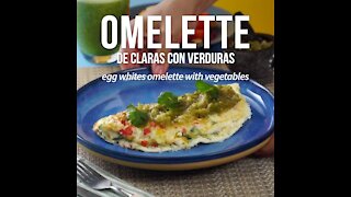 Claras Omelette with Vegetables