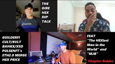 Pulse/Hex Updates Talk -Low Hex Prices, GuilderFi, CULT and more with HEXiest Man/MJB! (with GUIDE)