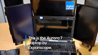 A Laptop With 7 Screens