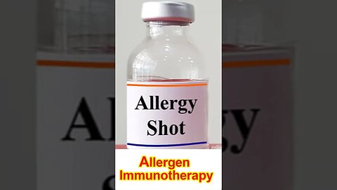 Allergen Immunotherapy : Immunotherapy Disease treatment options.