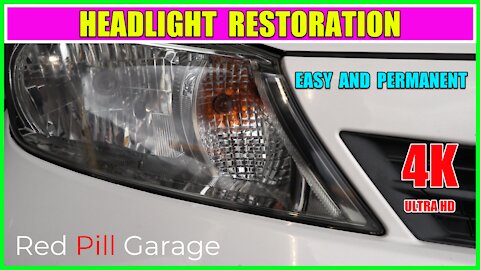 How To Restore Headlights Permanently. Ep23
