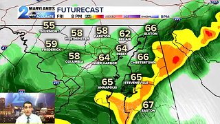 Heavy Rain Moves In Friday