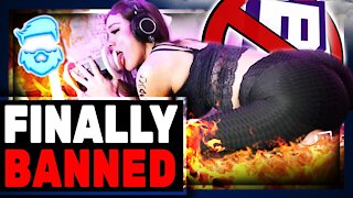Twitch FINALLY Banned Her... Indiefoxx REMOEVED From Partner Program & Amouranth Next?