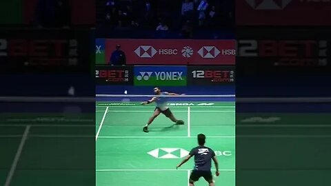 Anthony Sinisuka Ginting (INA) vs Prannoy H.S. (IND) - All England Open 2023 #shorts