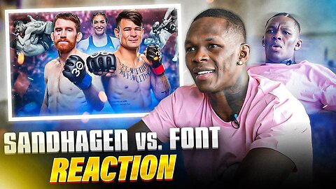 Israel Adesanya is a Huge Fan of Diego Lopes | UFC Fight Night Reaction