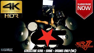 Collective Soul - Shine - Drums Only (4K)