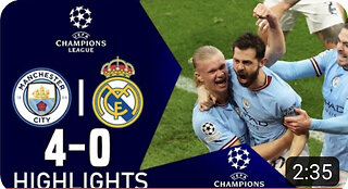 Manchester City vs Real Madrid 4-0 | All Goals & Extended Highlights UEFA Champions League 2023