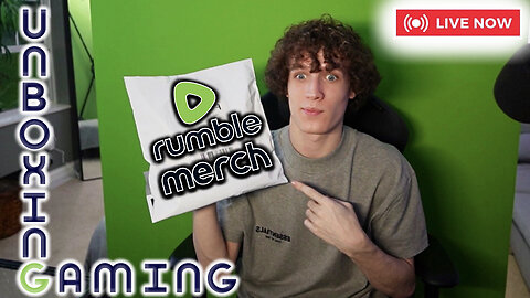 👕Rumble Merch Unboxing📦 | 🎮Gaming 🎮| ImPettit