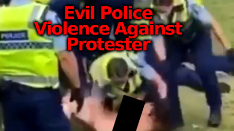 DISGUSTING VIOLENCE: New Zealand Police Yank Naked Protester By Hair And Attack Her