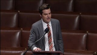 Rep Gaetz Mocks Dems Over Criticizing Gosar's Anime Meme