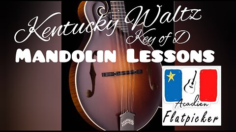 Mandolin Lesson - Kentucky Waltz