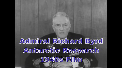 1940’s "LIVING HISTORY" BIOGRAPHY OF ADMIRAL RICHARD E. BYRD ARCTIC & ANTARCTIC RESEARCH