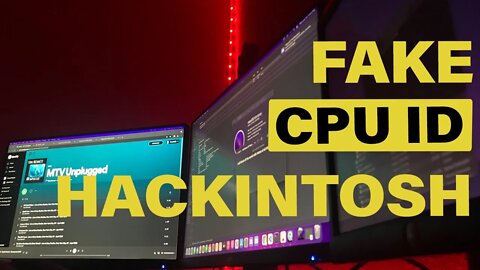 🔥 FAKE CPU ID HACKINTOSH OPENCORE 🖥 INSTALANDO MacOS ANTIGO EM HARDWARE NOVO 👊