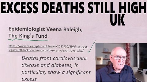 Excess Deaths Continue UK Dr John Campbell
