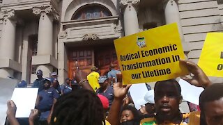 SOUTH AFRICA - Durban - City Hall protest (Videos) (DAS)
