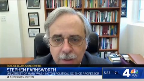 Racist professor Stephen Farnsworth attacks Trump supporters for not supporting Critical Race Theory