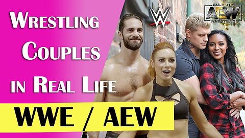 WWE / AEW Wrestling Couples in Real Life | Top 25 Real-life Superstar couples