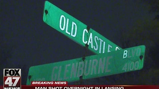Man shot in Lansing, suspects flee
