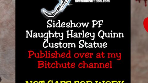 Sideshow Harley Quinn Naughty Custom Statue Info