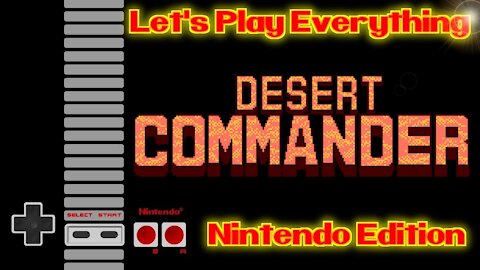 Let's Play Everything: Desert Commander