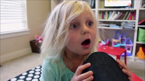 3-year-old girl tells hilarious nonsensical stories