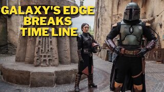 Star Wars: Galaxy's Edge to Break Time Line