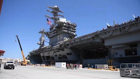 USS Nimitz Departs Her Homeport Scheduled Deployment