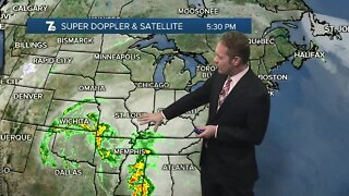 7 Weather 6pm update, Saturday night, November 26