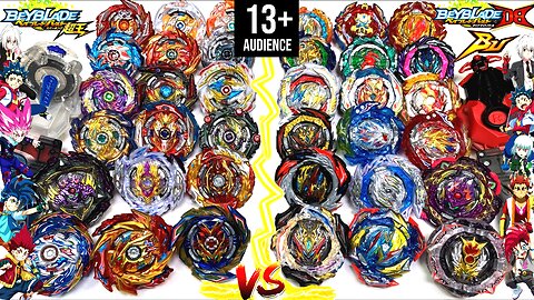 Beyblade All DB/ BU vs All Sparking Beys- Beyblade Burst Ultimate Dynamite Battle Drago Galaxyベイブレードバースト