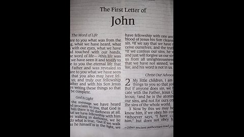 1 John ~ ch 2:15-17