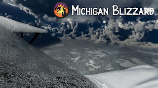 Michigan Blizzard - Live Weather Flight 01-05-2022