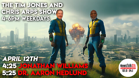 The Tim Jones and Chris Arps Show 04.12.2024 Jonathan Williams | Dr. Aaron Hedlund