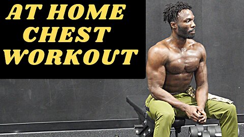 HOW TO GROW YOUR CHEST AT HOME | 10 MINS (DUMBBELLS ONLY)