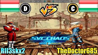 SNK vs. Capcom: SVC Chaos (RII3skx2 Vs. TheDoctor685) [Hungary Vs. Hungary]