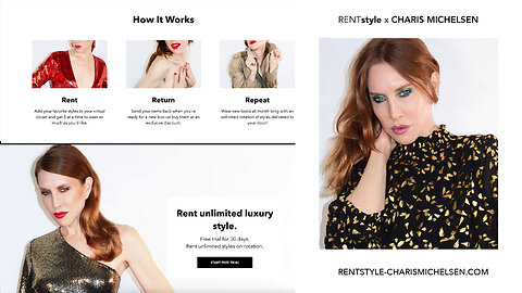INTRODUCING RENTstyle x CHARIS MICHELSEN, THE BEST LUXURY CLOTHING RENTAL SUBSCRIPTION SERVICE!