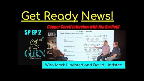Copper Scroll Project with Jim Barfield Interview Pt 2