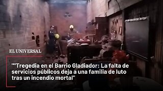 "Tregedia en el Barrio Gladiador"