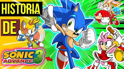 O FINAL do SONIC Advance 😂| HISTORIA Sonic Advance 3