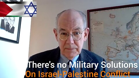 American Professor John Mearshimer Exclusive Interview On Israel-Palestine Conflict -