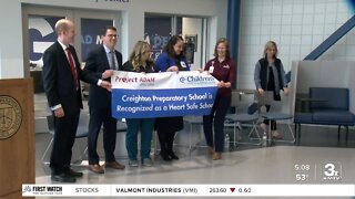 Creighton Prep receives 'heart safe' designation from Project ADAM