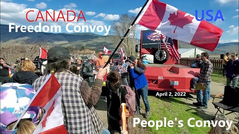 USA & Canada Hug at the Border - CANADA TO USA BORDER RALLY Osoyoos - Oroville #irnieracing April 2