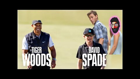 ⚪️ A Round With Tiger: Celebrity Playing Lessons - David Spade Reaction Review