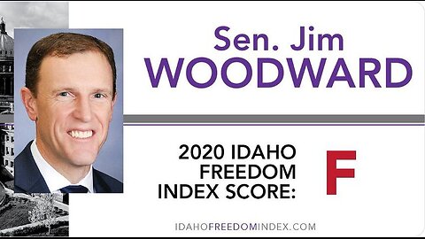 Jim Woodward USED to be in the Idaho Senate - and it should stay that way