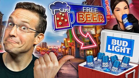 I Tried To Give Free Bud Light To Drunkest People On Earth | These Reactions 🤣