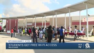 School District of Palm Beach County provides faster, more reliable internet to Belle Glade students